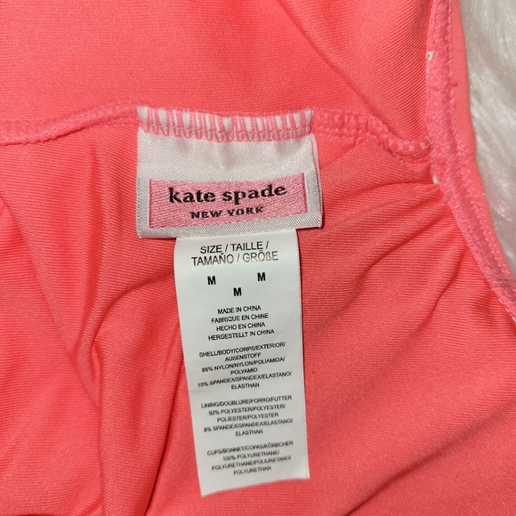 NEW Kate Spade Swimsuit One Piece with Ruffles - Picture 6 of 6